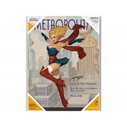 Poster DC Comics Verre Trempé - DC Bombshells Supergirl 30X40cm