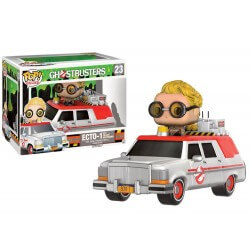 Figurine Ghostbusters 2016 - Rides Ecto-1 With Jillian Holtzmann Pop 18cm