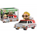 Figurine Ghostbusters 2016 - Rides Ecto-1 With Jillian Holtzmann Pop 18cm