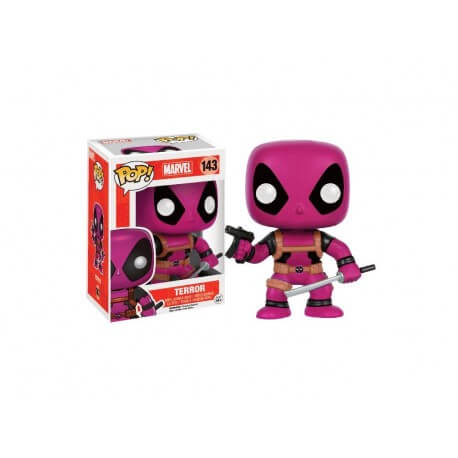 Figurine Marvel - Deadpool Rainbow Terror Purple Exclu Pop 10cm