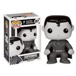 Figurine DC Heroes - Superman B&W Exclu Pop 10cm