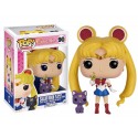 Figurine Sailor Moon - Sailor Moon Stick & Luna Exclu Pop 10cm