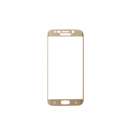 Vitre Samsung Galaxy S6 Edge + Gold