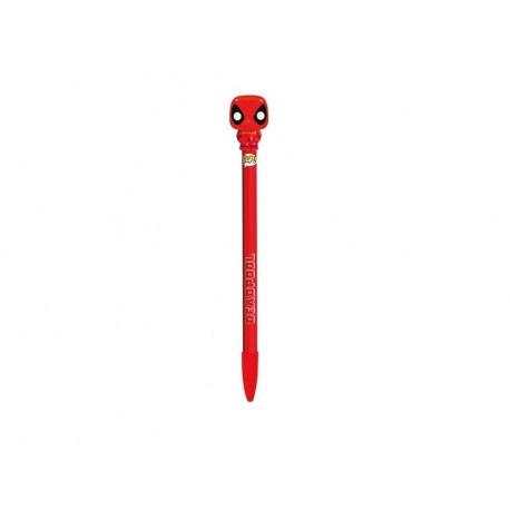 Stylo Marvel - Deadpool Rouge Pop Pen Topper