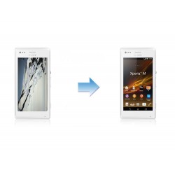Changement Ecran Tactile + LCD Complet Sony Xperia M