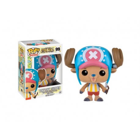 Figurine One Piece - Chopper Flocked Exclu Pop 10cm