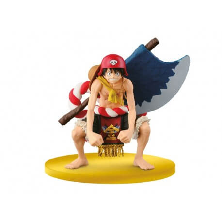 Figurine One Piece - Monkey D Luffy Big Zoukeio Special Film Gold 12cm