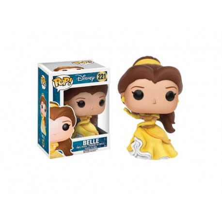 Figurine Disney - Belle Robe De Bal Pop 10cm