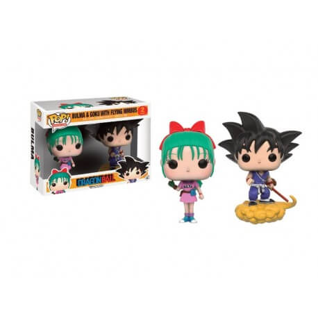 Figurine DBZ - 2-Pack Bulma & Son Gokou Exclu Pop 10cm