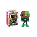 Figurine Dc Comics - Teen Titans Go ! - Cyborg As Green Lantern Pop 10cm Exclu