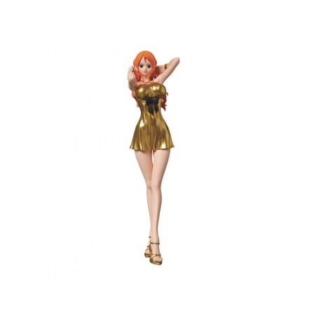 Figurine One Piece Glitter & Glamour Film Gold Vol 1 - Nami Gold Variant 25cm