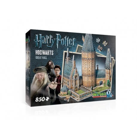 Puzzle 3D Harry Potter - Grande Salle 850 Pièces