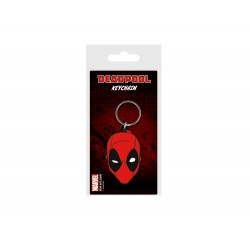 Porte Clé Marvel - Deadpool masque Gomme 6cm
