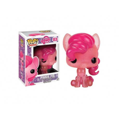 Figurine My Little Pony - Pinkie Pie Glitter Exclu Pop 10cm