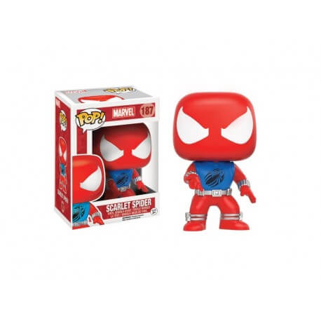 Figurine Marvel - Scarlet Spider Exclu Pop 10cm