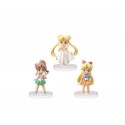 Figurine Sailor Moon - Set de 3 figurines Sailor Moon Crystal 6cm