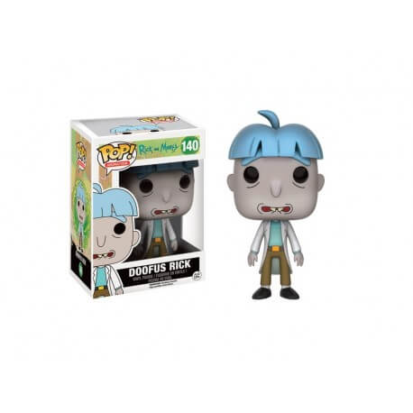 Figurine Rick et Morty - Doofus Rick Exclu Pop 10cm