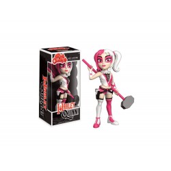 Figurine DC Comics - Harley Quinn Pink Costume Exclu Rock Candy 15cm