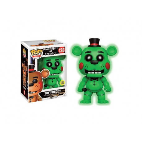 Figurine Five Nights At Freddys - GITD Toy Freddy Exclu Pop 10cm