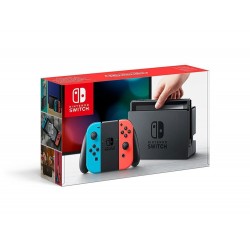 Console Nintendo Switch Rouge / Bleue Néon Neuve