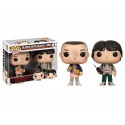 Figurine Stranger Things - 2-Pack Eleven & Mike Exclu Pop 10cm