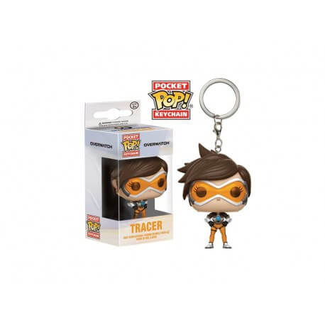 Porte Clé Overwatch - Tracer Pocket Pop 4cm