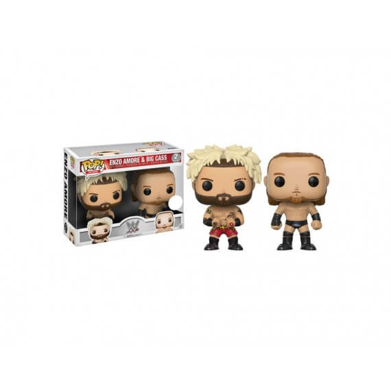 Figurine WWE - 2-Pack Enzo Amore & Big Cass Exclu Pop 10cm