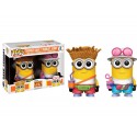 Figurine Moi Moche et Méchant 3 - 2-Pack Tourist Dave And Jerry Exclu Pop 10cm