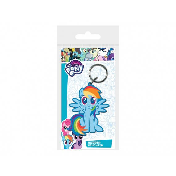 Porte Clé My Little Pony - Rainbow Dash Gomme