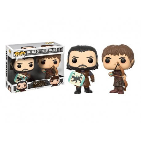 Figurine Game Of Thrones - 2-Pack Battle Of The Bastard Exclu Pop 10cm