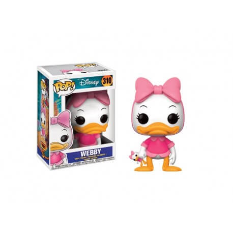 Figurine Disney Duck Tales - Webby / Zaza Pop 10cm