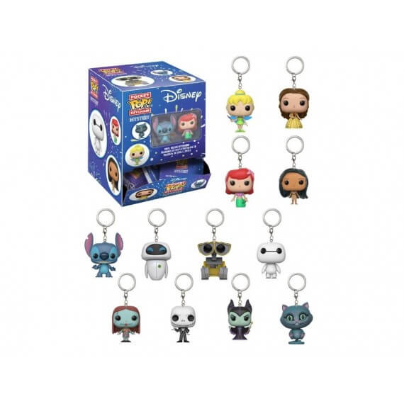 Porte Clé Disney Pocket Pop Blindbags - 1 Sachet au hasard