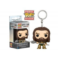 Porte Clé DC Comics Justice League Movie - Aquaman Pocket Pop 4cm