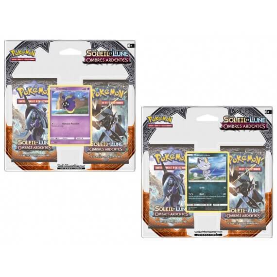 Pokemon - Pack 2 Booster Lune et Soleil 3 + Carte Promo - Modele Aleatoire