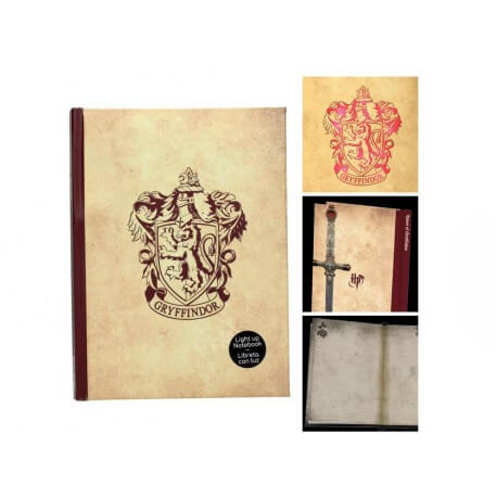 Notebook Harry Potter - Griffondor Lumineux 