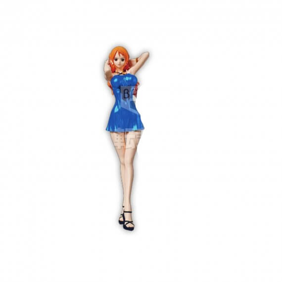 Figurine One Piece - Nami Blue Dress Glitter & Glamours 25cm