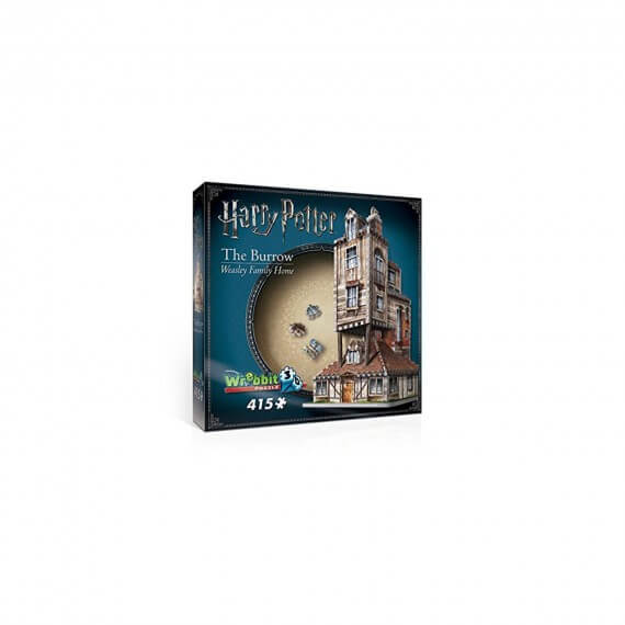 Puzzle 3D Harry Potter - Le terrier - La Maison des Weasley 415 Pièces