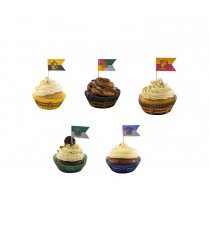 Décorations Harry Potter - Lot de 100 décorations Cupcake