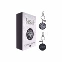 Porte Cle Game Of Thrones - Targaryen Logo Argent Metal