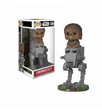 Figurine Star Wars - Chewbacca On At-St Exclu Pop Rides 18cm