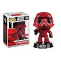 Figurine Star Wars - Stormtrooper Red Exclu Pop 10cm