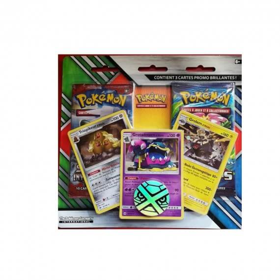 Pokemon - Pack 2 Booster + 3 Carte Promo