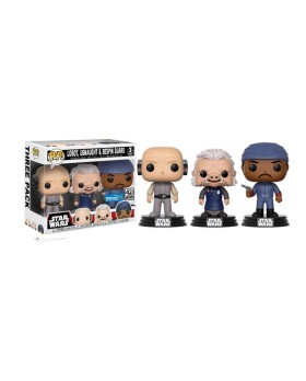 Figurine Star Wars - 3-Pack Lobot Ugnaught Bespin Guard Exclu Pop 10cm
