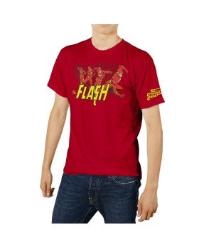 T-Shirt DC Universe - The Flash Crimson Comet Homme Rouge Taille XL