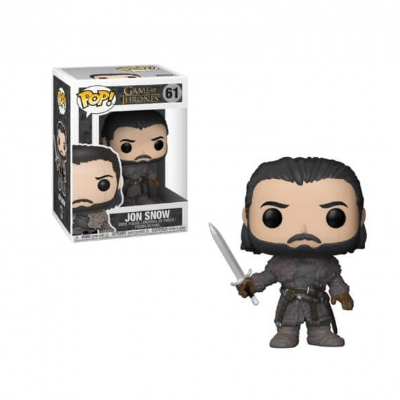 Figurine Game Of Thrones - Jon Snow Version Beyond The Wall Pop 10cm