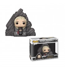 Figurine Game Of Thrones - Daenerys On Dragonstone Throne Pop 10cm