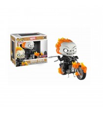 Figurine Marvel - Ghostrider Exclu Pop Rides 15cm