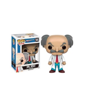 Boite Abimée - Figurine Megaman - Dr Wily Pop 10cm