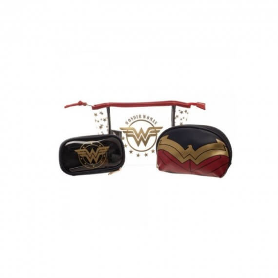 Set De 3 Trousses DC Universe Wonder Woman 20cm