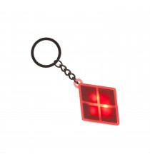 Porte Cle DC Universe - Logo Harley Quinn Led 5cm